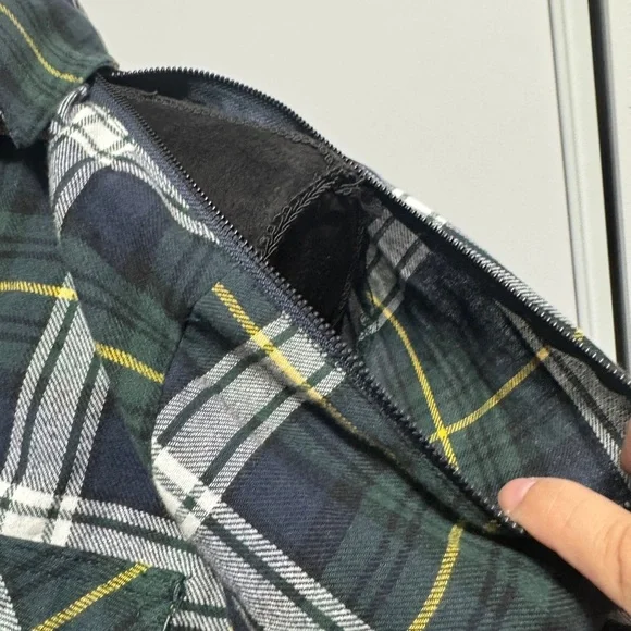 Sam Edelman Split Chiffon-Back Shirt - Picture 10 of 16